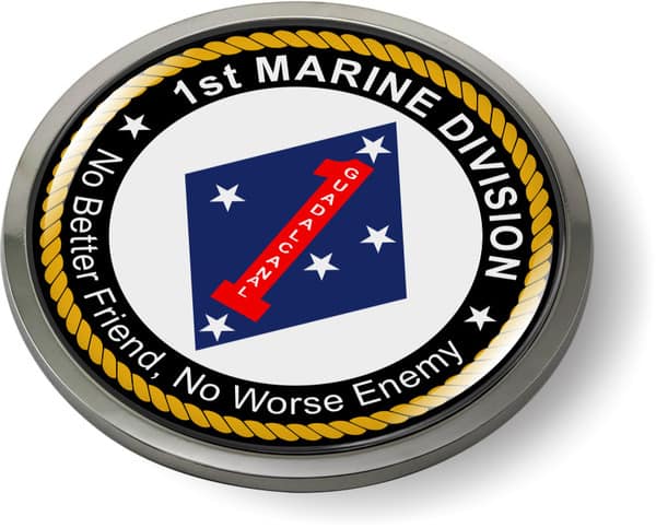 USMC - 1st Marine Division Emblem